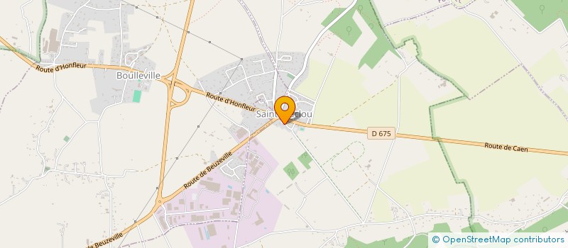 localisation de l'entreprise FOOTBALL CLUB DE SAINT MACLOU  SAINT-MACLOU