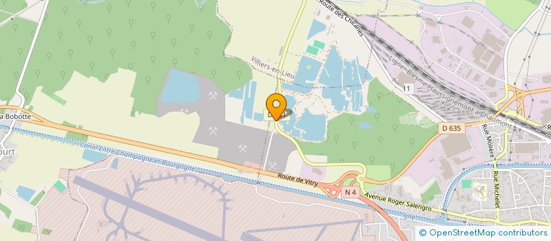 localisation de l'entreprise FOOTBALL CLUB DES CHEMINOTS SPORTIFS BRAGARD à SAINT-DIZIER