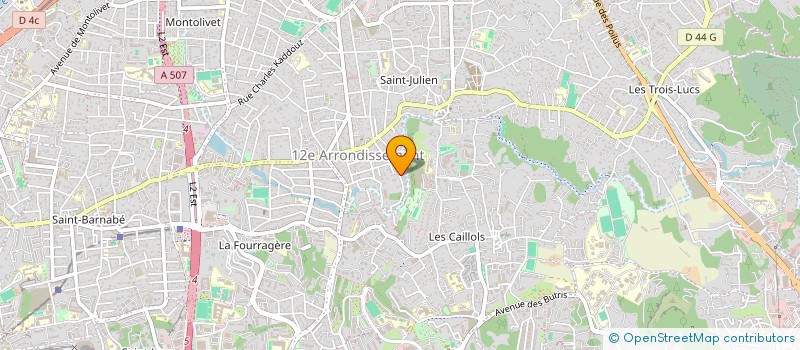 localisation de l'entreprise FOOTBALL CLUB DES FIZIOS (FC FIZIOS) à MARSEILLE