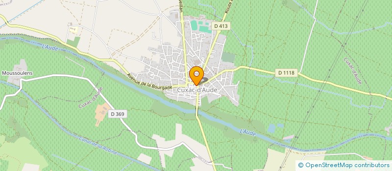 localisation de l'entreprise FOOTBALL CLUB DU GRAND NARBONNE  CUXAC-D'AUDE