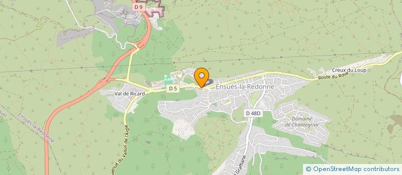 localisation de l'entreprise FOOTBALL CLUB ENSUES LA REDONNE 89  ENSUES-LA-REDONNE