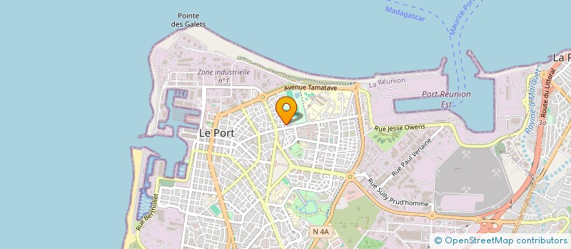 localisation de l'entreprise FOOTBALL CLUB ETOILE JEUNESSE PORTOISE à LE PORT