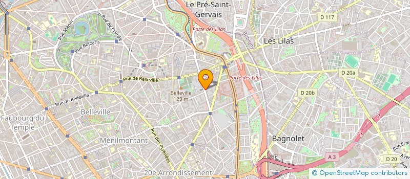 localisation de l'entreprise FOOTBALL CLUB GRANDE JUGADOR  PARIS