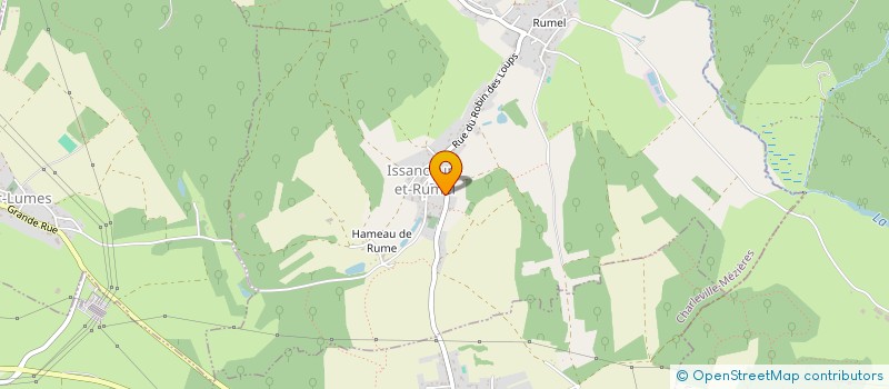 localisation de l'entreprise FOOTBALL CLUB ISSANCOURT-RUMEL  ISSANCOURT-ET-RUMEL