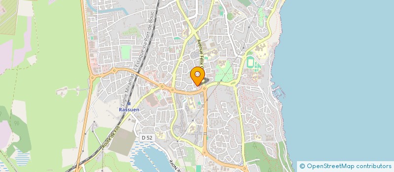localisation de l'entreprise FOOTBALL CLUB ISTRES RASSUEN à ISTRES