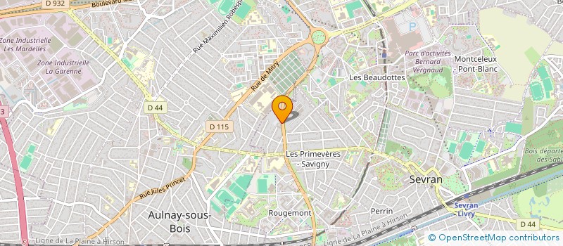 localisation de l'entreprise FOOTBALL CLUB KEBE à SEVRAN