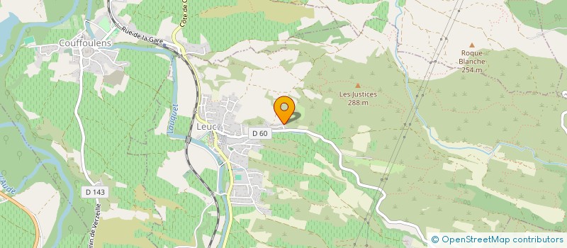 localisation de l'entreprise FOOTBALL CLUB LABYRINTHE  LEUC