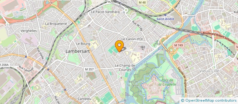 localisation de l'entreprise FOOTBALL CLUB LAMBERSART à LAMBERSART