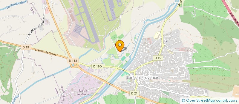 localisation de l'entreprise FOOTBALL CLUB LANCONNAIS  LANCON-PROVENCE