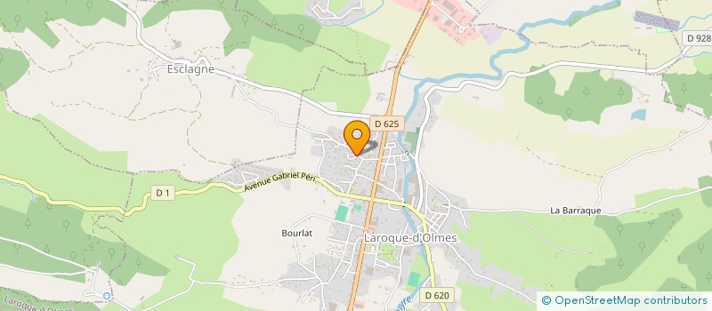 localisation de l'entreprise FOOTBALL CLUB LAROQUAIS à LAROQUE-D'OLMES