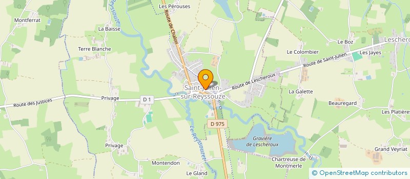 localisation de l'entreprise FOOTBALL-CLUB LESCHEROUX-ST JULIEN-R  LESCHEROUX