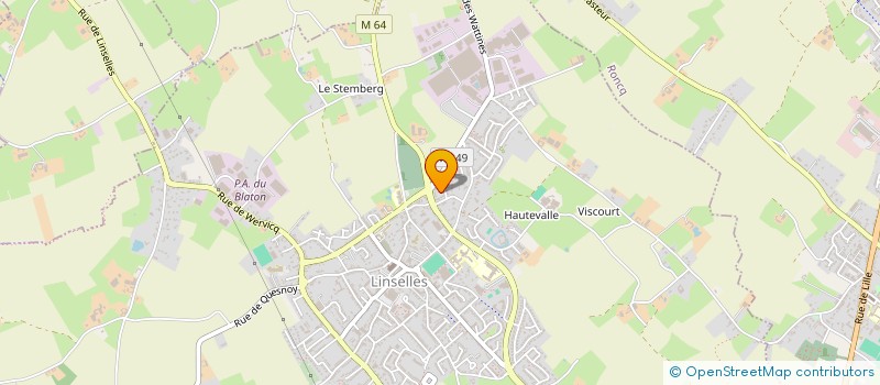 localisation de l'entreprise FOOTBALL CLUB LINSELLOIS à LINSELLES