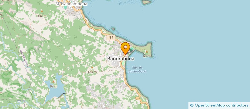 localisation de l'entreprise FOOTBALL CLUB NARIKEMBELI  BANDRABOUA