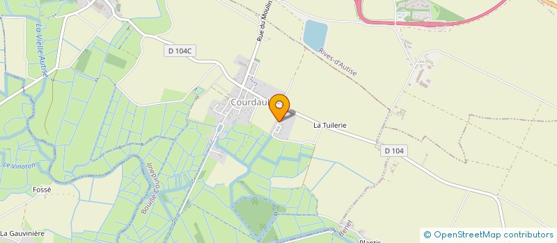 localisation de l'entreprise FOOTBALL CLUB NIEUL MAILLEZAIS LES AUTISES  RIVES-D'AUTISE