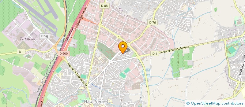localisation de l'entreprise FOOTBALL CLUB NOUVEAU LOGIS POLYGONE NOR à PERPIGNAN