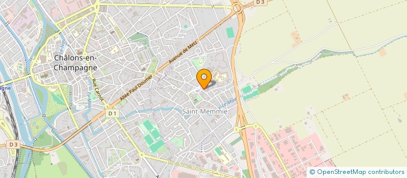 localisation de l'entreprise FOOTBALL CLUB SAINT-MEMMIE  SAINT-MEMMIE