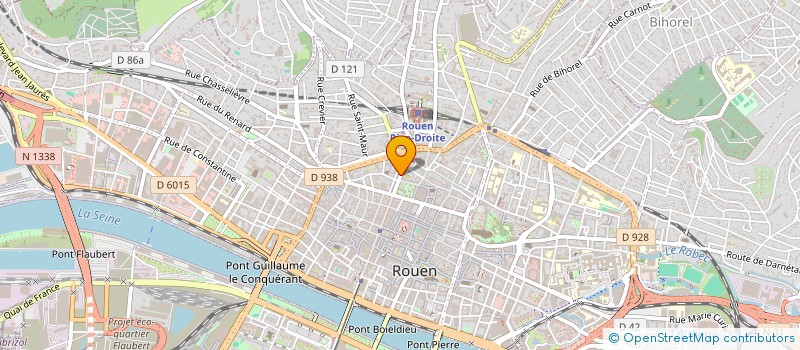 localisation de l'entreprise FOOTBALL CLUB THOUBERVILLE à ROUEN