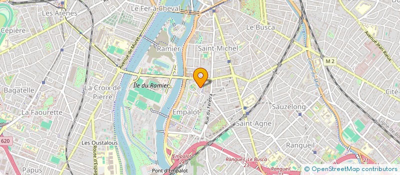 localisation de l'entreprise FOOTBALL CLUB TOULOUSAIN  TOULOUSE