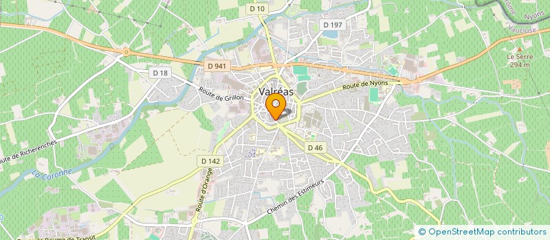 localisation de l'entreprise FOOTBALL CLUB VALREAS à VALREAS
