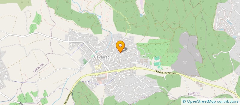 localisation de l'entreprise FOOTBALL CLUB VETERANS CAVEIRACOIS  CAVEIRAC