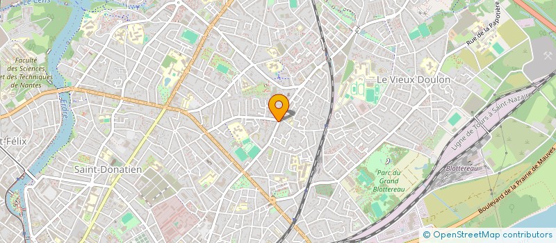 localisation de l'entreprise FOOTBALL CLUB VIN TE FAIRE BOIRE à NANTES
