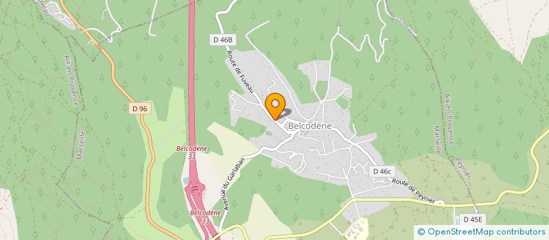 localisation de l'entreprise FOOTBALL LIGUE BELCODENE  BELCODENE