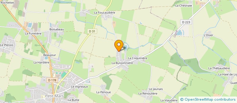 localisation de l'entreprise FOOTBALL LOISIR LIGNE  PETIT-MARS