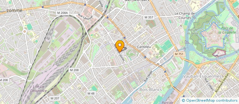 localisation de l'entreprise FOOTBALL WATCHING CLUB DE LILLE  LILLE