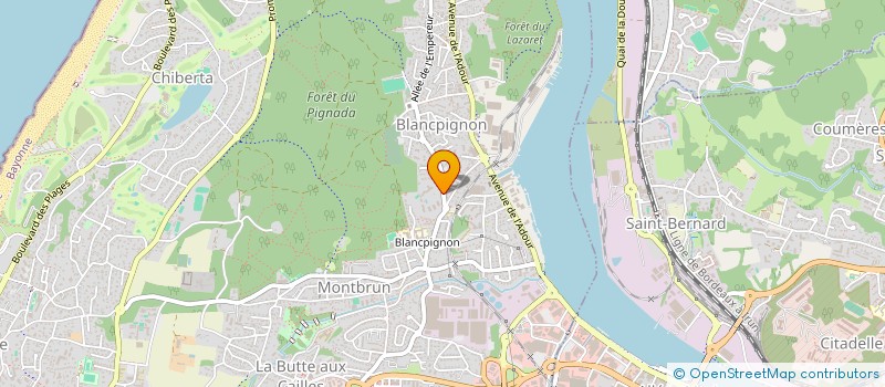 localisation de l'entreprise FOOTEMPLOI  ANGLET