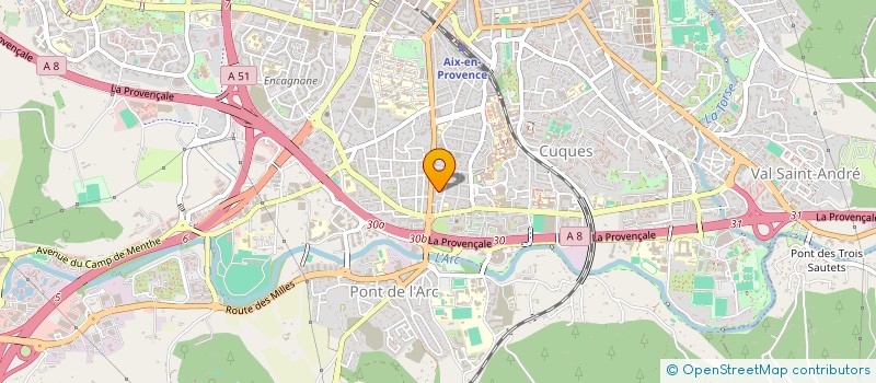 localisation de l'entreprise FOOTFREE13 à AIX-EN-PROVENCE