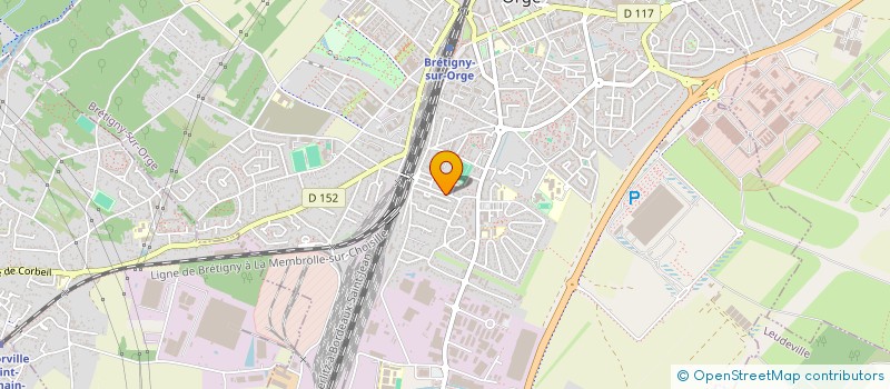 localisation de l'entreprise FOOTGOLFCLUB91 à BRETIGNY-SUR-ORGE