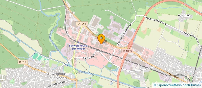 localisation de l'entreprise FOOTLIVE  SCHWEIGHOUSE-SUR-MODER