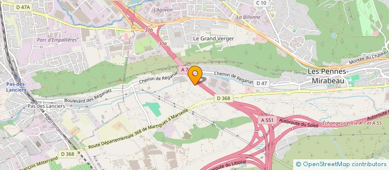 localisation de l'entreprise FOOTSIE TRANSPORT  PARIS