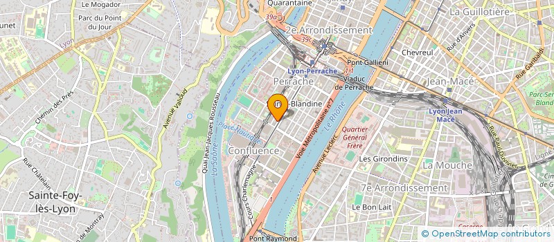 localisation de l'entreprise FOOTZIK à LYON