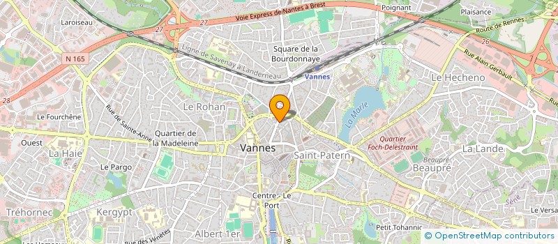 localisation de l'entreprise FOPA à VANNES