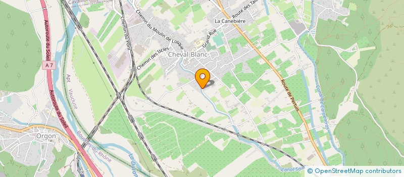 localisation de l'entreprise FOPPIANI  CHEVAL-BLANC