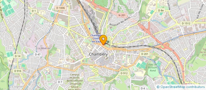 localisation de l'entreprise FOR  CHAMBERY