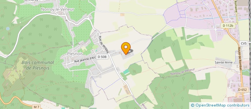 localisation de l'entreprise FOR ALLIANCE  PLESNOIS