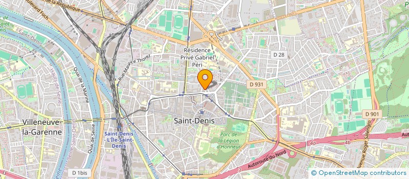 localisation de l'entreprise FOR BAT à SAINT-DENIS