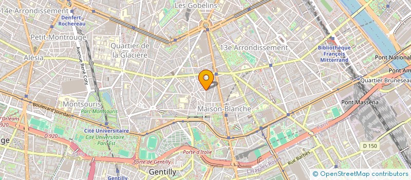 localisation de l'entreprise FOR COLL  PARIS