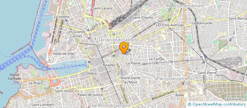 localisation de l'entreprise FOR DA CITY à MARSEILLE