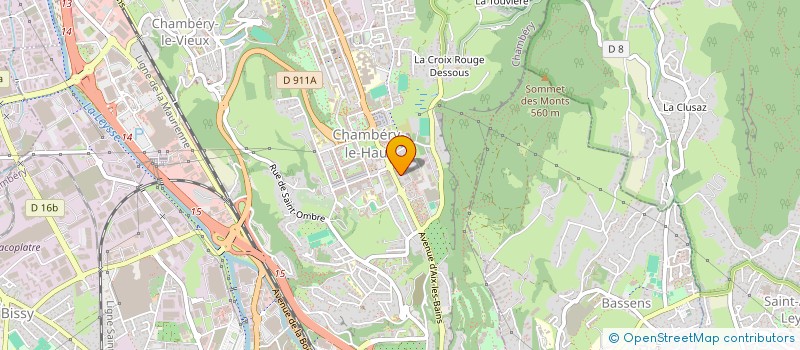 localisation de l'entreprise FOR ENTREPRISE  CHAMBERY