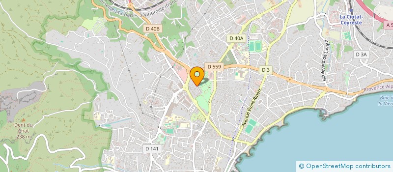 localisation de l'entreprise FOR EVENT 1383 à LA CIOTAT