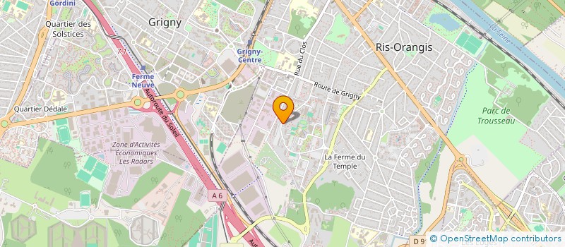 localisation de l'entreprise FOR EVENTS à RIS-ORANGIS