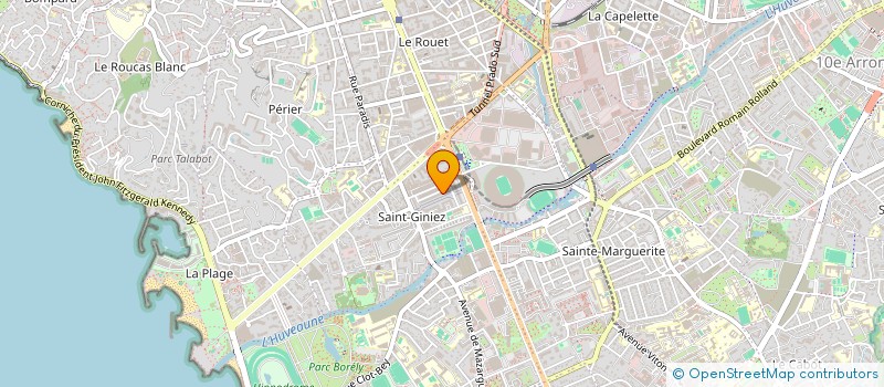 localisation de l'entreprise FOR EXPRESS à MARSEILLE