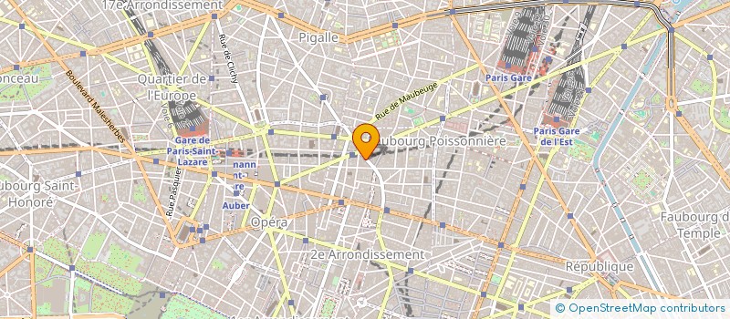 localisation de l'entreprise FOR FORMATION ORGANIS RECHERCH  PARIS