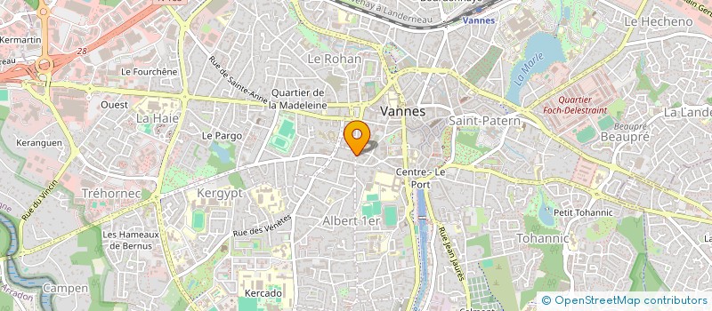 localisation de l'entreprise FOR FUTURE à VANNES