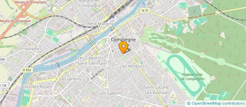 localisation de l'entreprise FOR HOME à COMPIEGNE