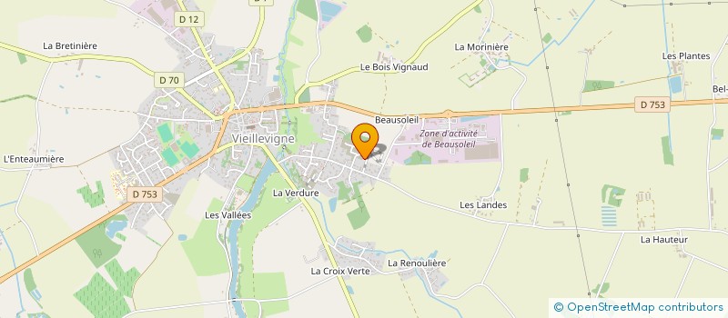 localisation de l'entreprise FOR HOME CONSEIL  VIEILLEVIGNE