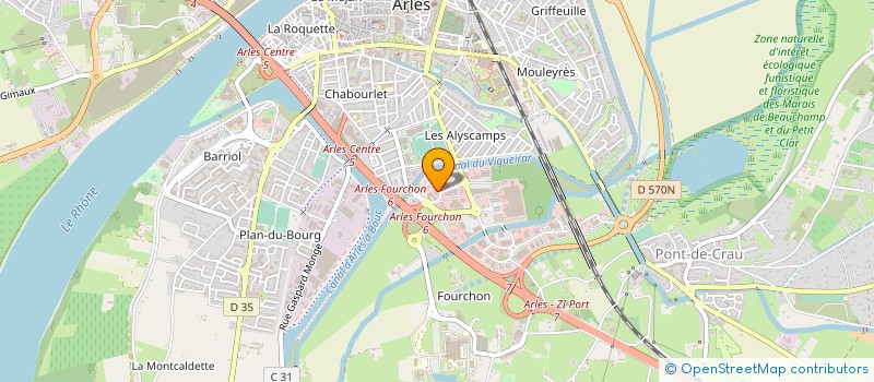 localisation de l'entreprise FOR HOME IMMO à ARLES